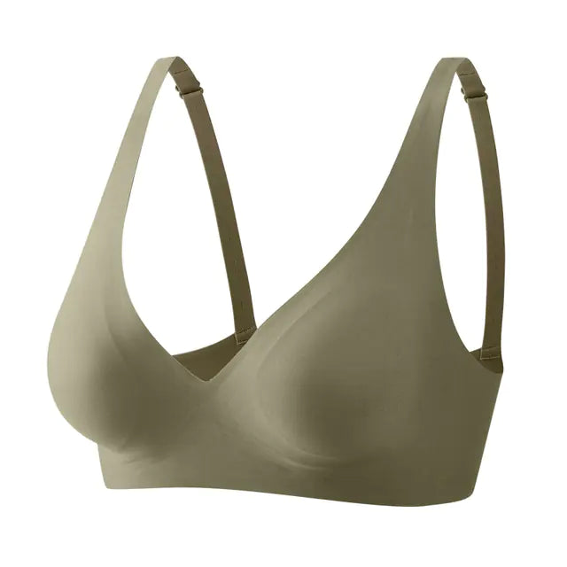 Seamless Women's Soft Fit Wireless Bra and Underwear
