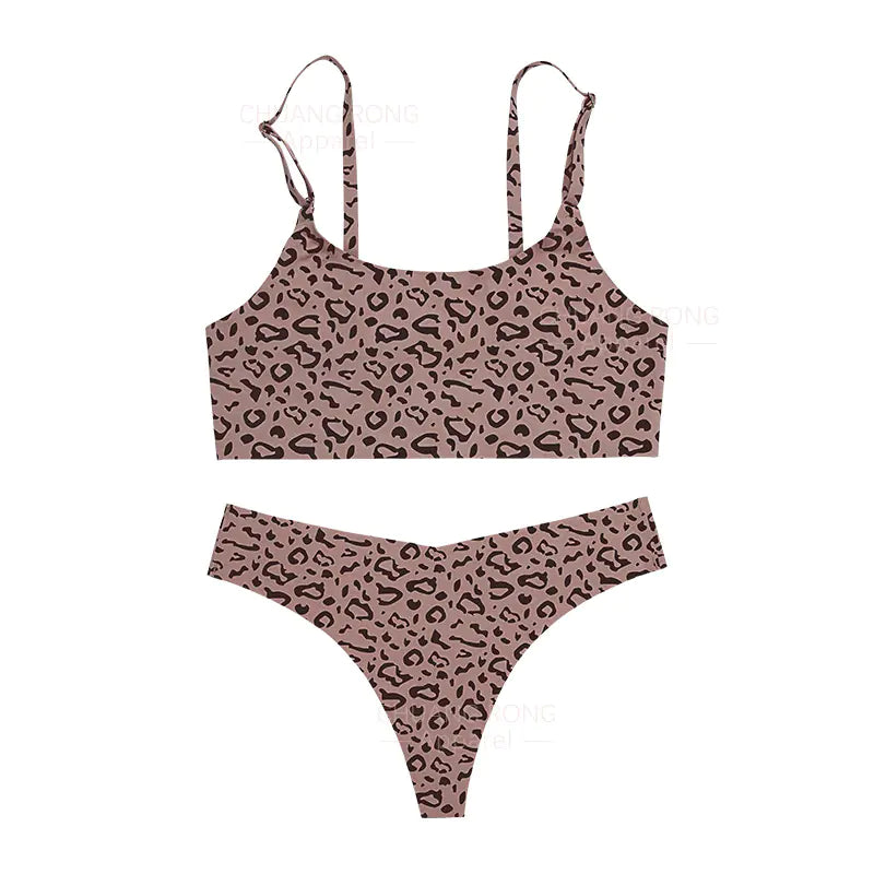 Seamless Bra and Camisole Set for Women, Breathable