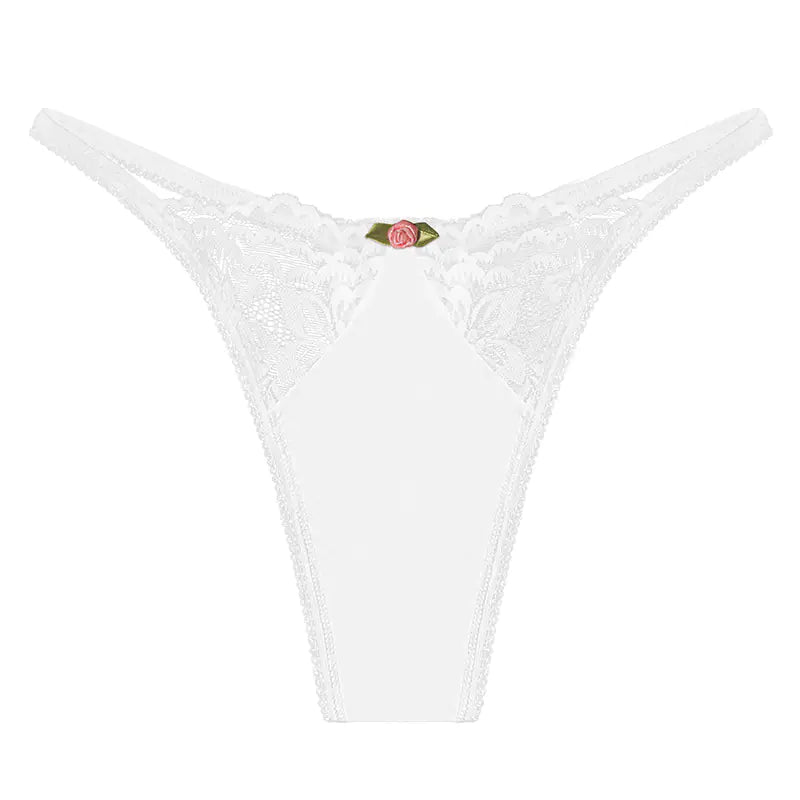 Comfortable Lace Thong for Women - Seamless Design