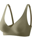 Seamless Women's Soft Fit Wireless Bra and Underwear